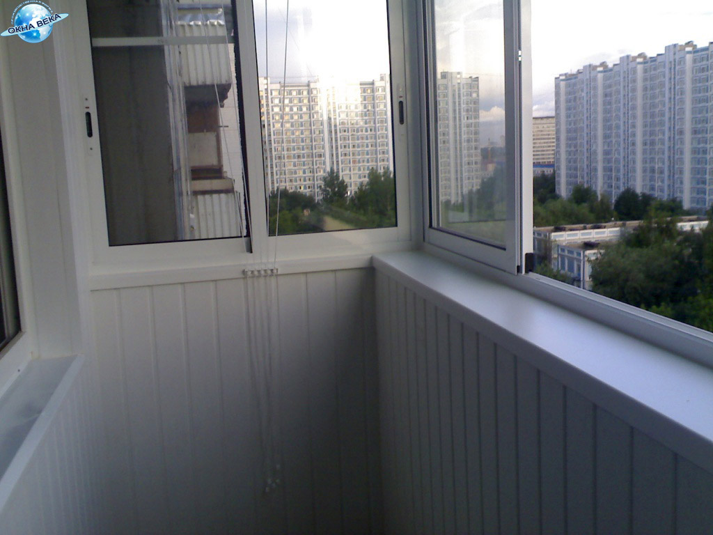 Остекление балкона алюминиевым профилем - холодное остекление