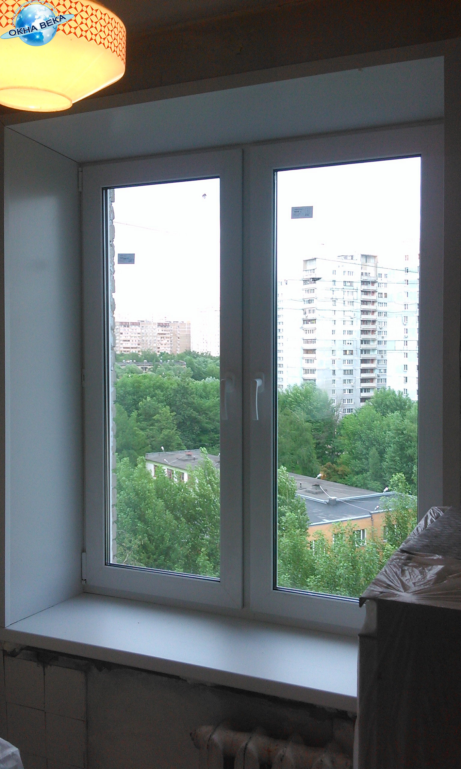 Остекление квартиры &mdash; отделка откосов окна Окна Века